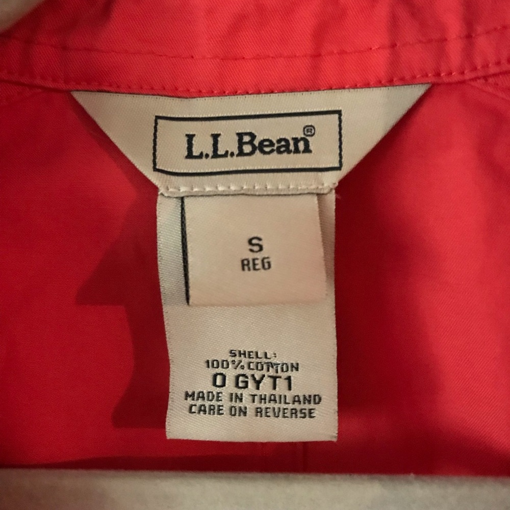 L.L Bean Pink Jacket - Picture 2 of 3